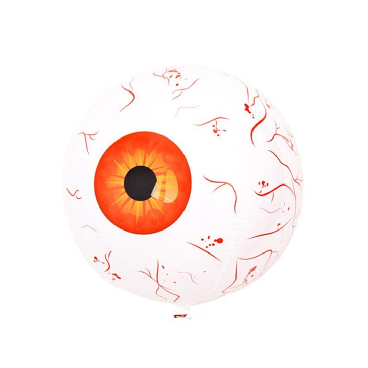 Halloween Inflatable Eyeball Balloon Outdoor Yard Decoration with Bloodshot Design