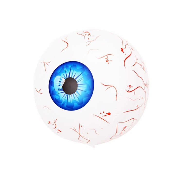 Halloween Inflatable Eyeball Balloon Outdoor Yard Decoration with Bloodshot Design