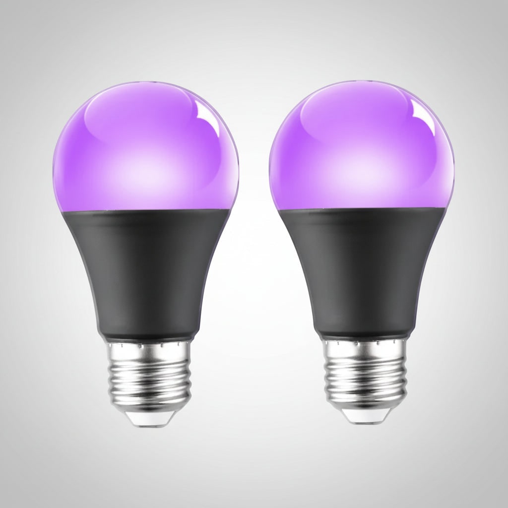 Halloween LED Blacklight Bulb with E27 Screw Base for Party Decoration and Haunted House Effects