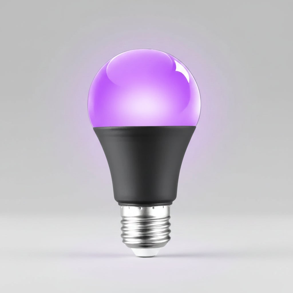Halloween LED Blacklight Bulb with E27 Screw Base for Party Decoration and Haunted House Effects