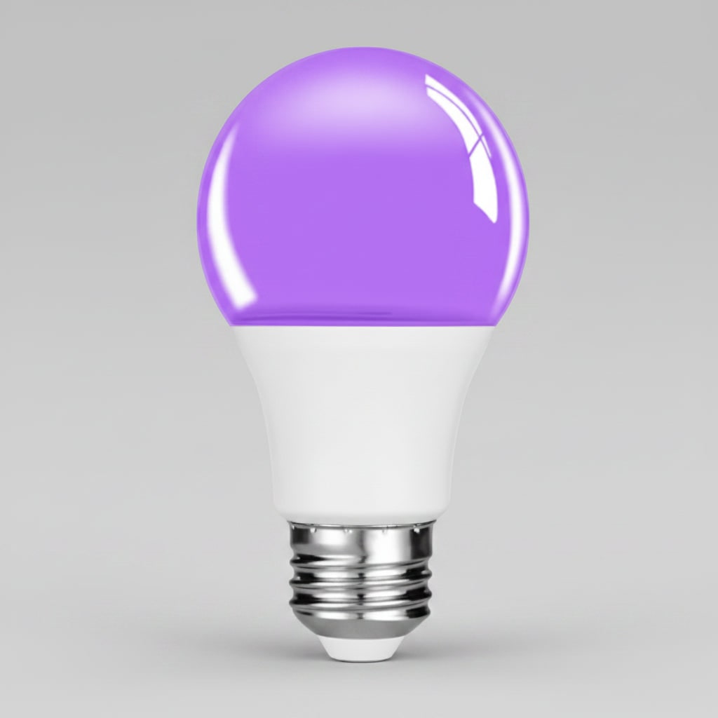 Halloween LED Blacklight Bulb with E27 Screw Base for Party Decoration and Haunted House Effects