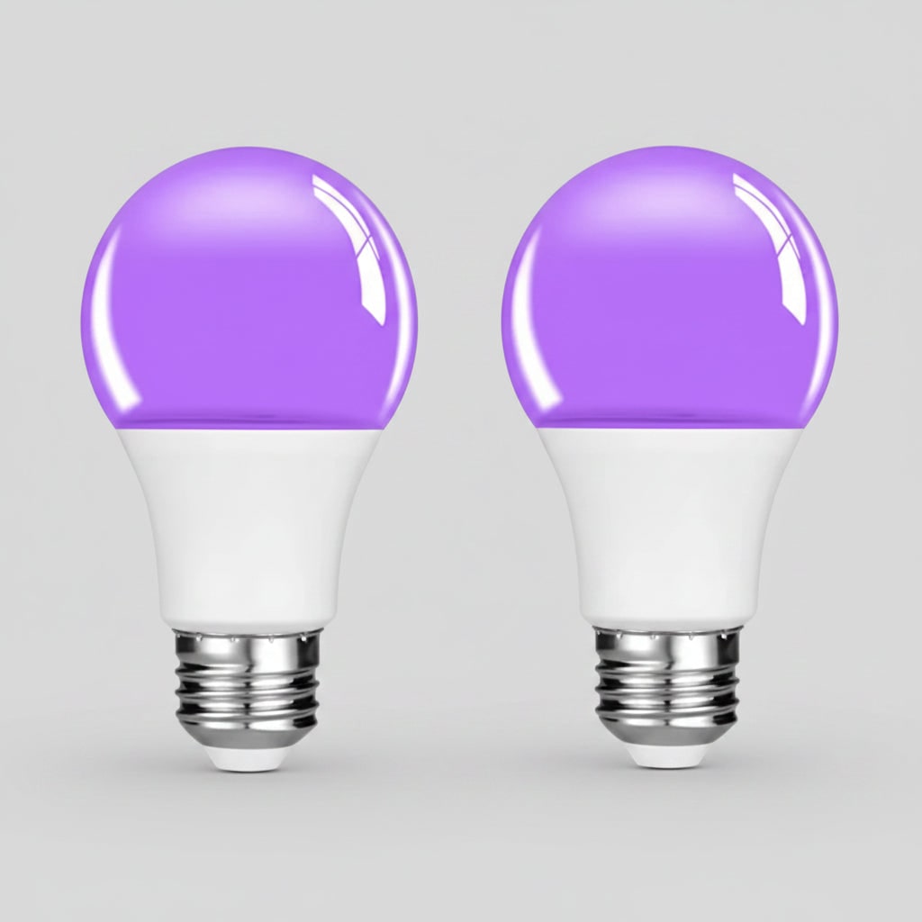 Halloween LED Blacklight Bulb with E27 Screw Base for Party Decoration and Haunted House Effects