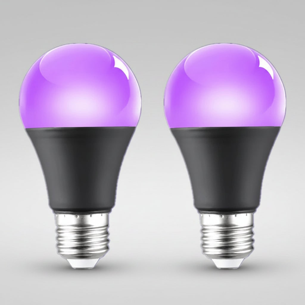 Halloween LED Blacklight Bulb with E27 Screw Base for Party Decoration and Haunted House Effects
