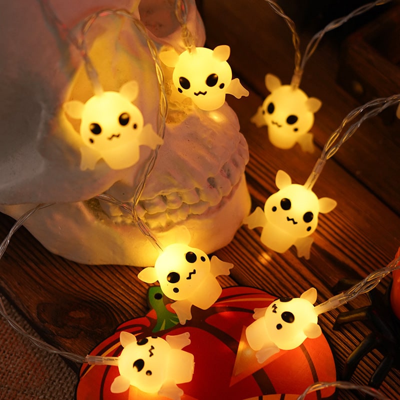 Halloween LED String Lights Battery Operated Outdoor Decoration for Patio and Party