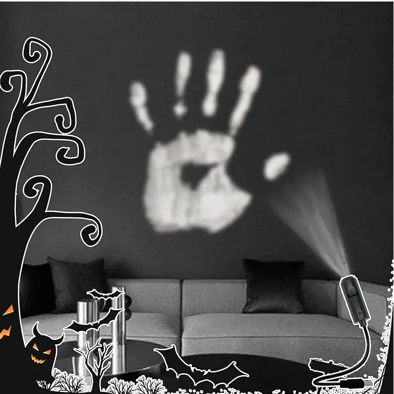 Halloween LED Light Projector Outdoor Decorative Projection Lamp