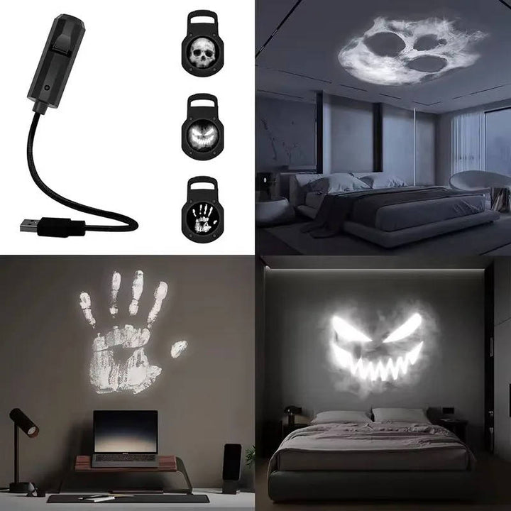 Halloween LED Light Projector Outdoor Decorative Projection Lamp