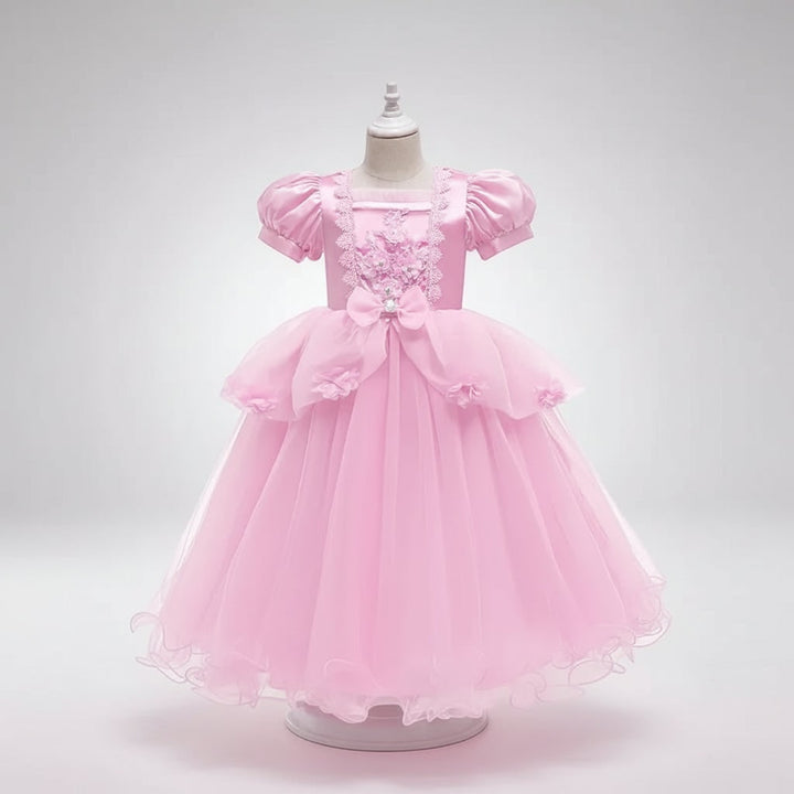 Halloween Princess Costume Dress with Tiara and Accessory Set Cat Woman