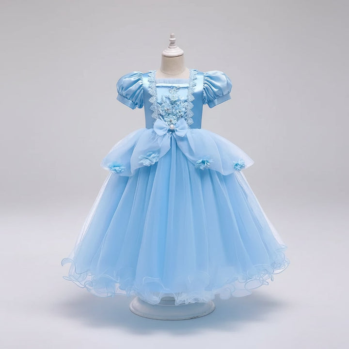 Halloween Princess Costume Dress with Tiara and Accessory Set Cat Woman