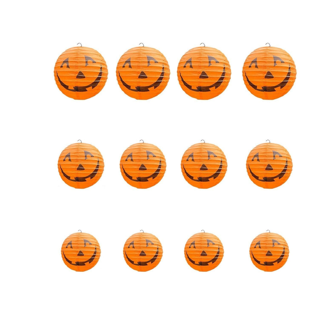 Halloween Pumpkin Paper Lanterns with Jack O&