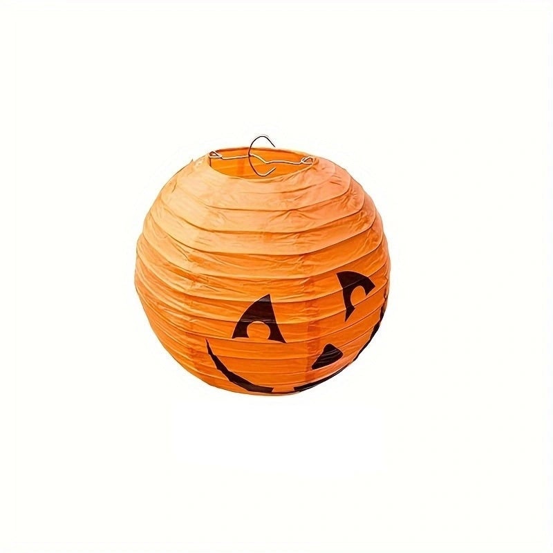 Halloween Pumpkin Paper Lanterns with Jack O&