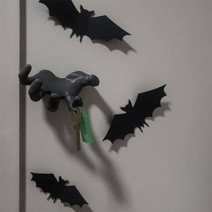 Halloween Scary Hand Wall Hook Coat Hanger for Keys and Jewelry Chain Holder