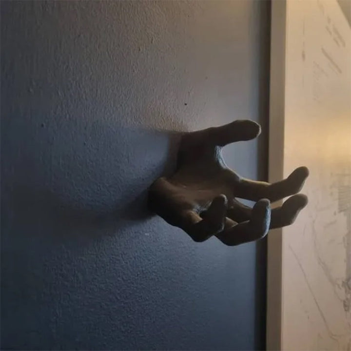 Halloween Scary Hand Wall Hook Coat Hanger for Keys and Jewelry Chain Holder