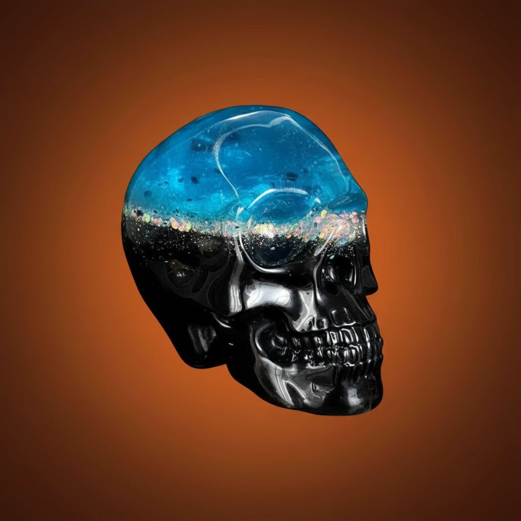Halloween Silicone Molds for Resin and Candle Making Skull Set 3-Piece Sugar