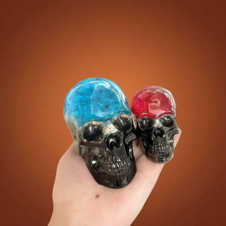 Halloween Silicone Molds for Resin and Candle Making Skull Set 3-Piece Sugar