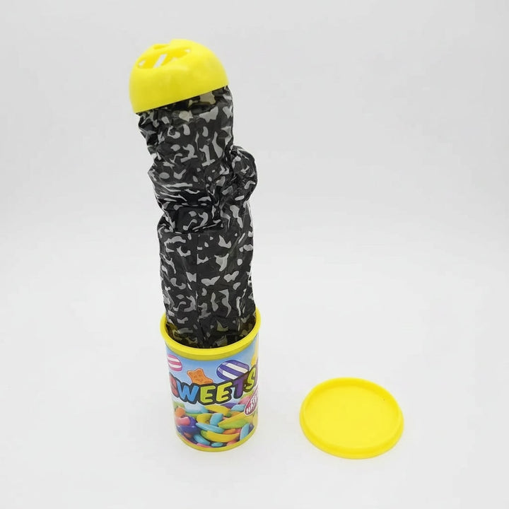 Halloween Snake in a Can Fake Prank Toy with Spring-Loaded Pop-Out Surprise for Party