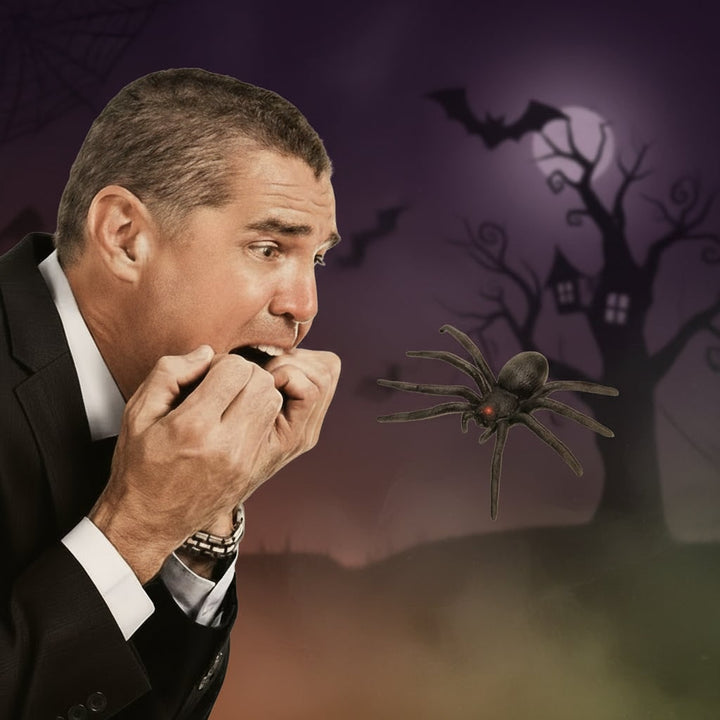 Halloween Spider Prank Gag Gift Box with Jump Scare Surprise for Party Practical Joke