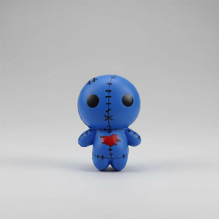 Halloween Squishy Toy Stress Relief Balls with Slow Rising Foam Voodoo Doll Design Banana