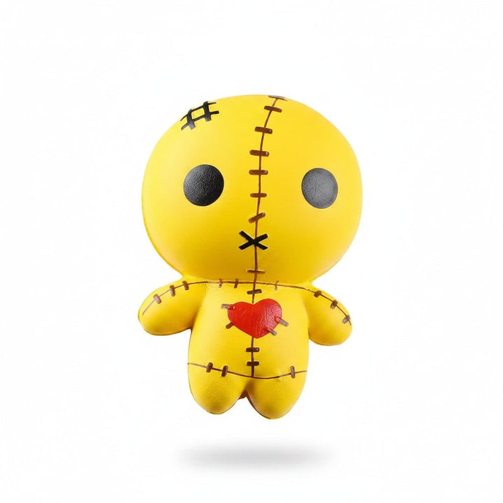 Halloween Squishy Toy Stress Relief Balls with Slow Rising Foam Voodoo Doll Design Banana
