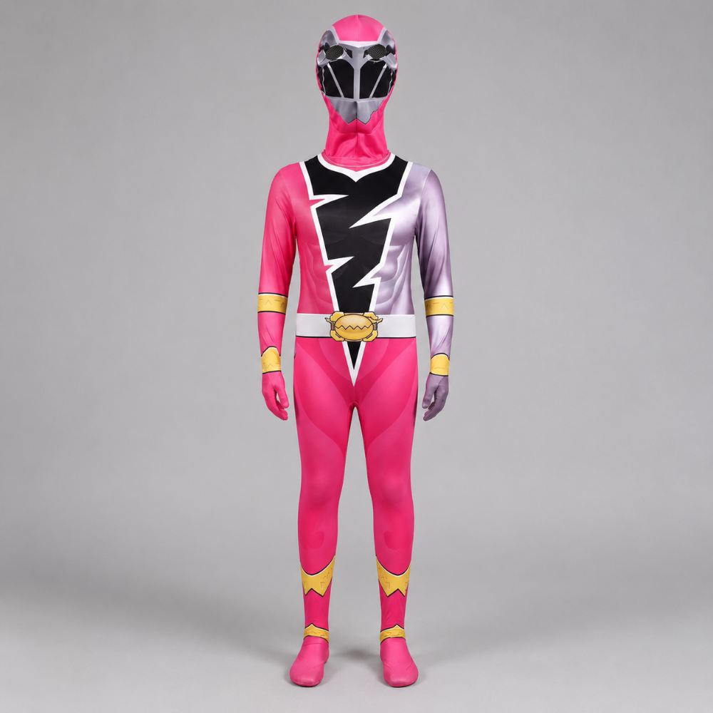 Halloween Superhero Costume Jumpsuit with Lightning Bolt Design Childrens Outfits
