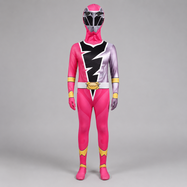 Halloween Superhero Costume Jumpsuit with Lightning Bolt Design Childrens Outfits