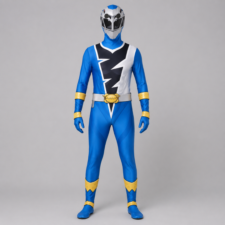 Halloween Superhero Costume Jumpsuit with Lightning Bolt Design Childrens Outfits