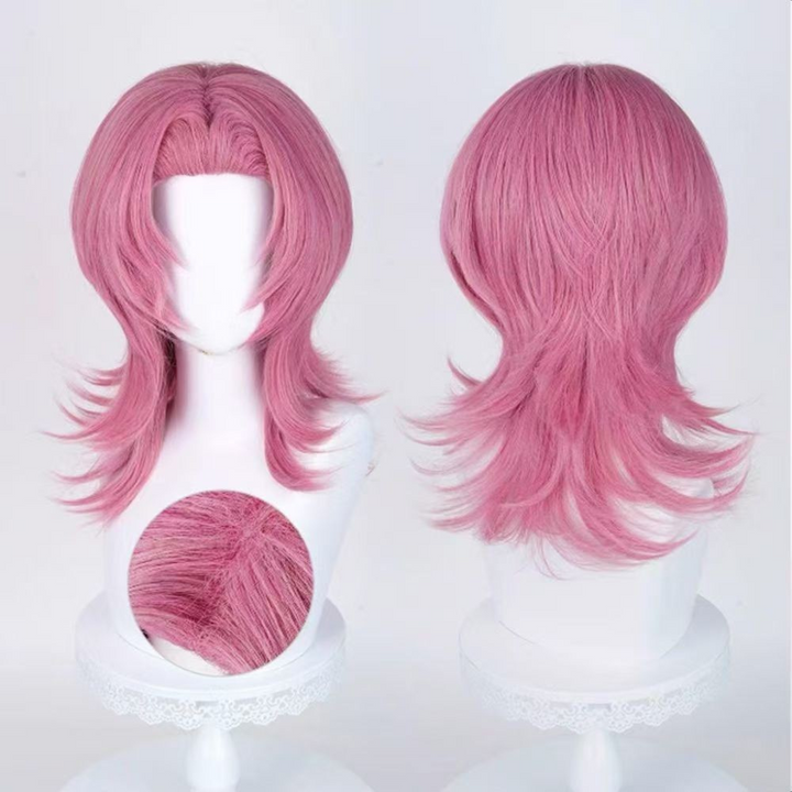 Halloween Synthetic Hair Wig Costume with Braided and Styles for Dress Up Party Short