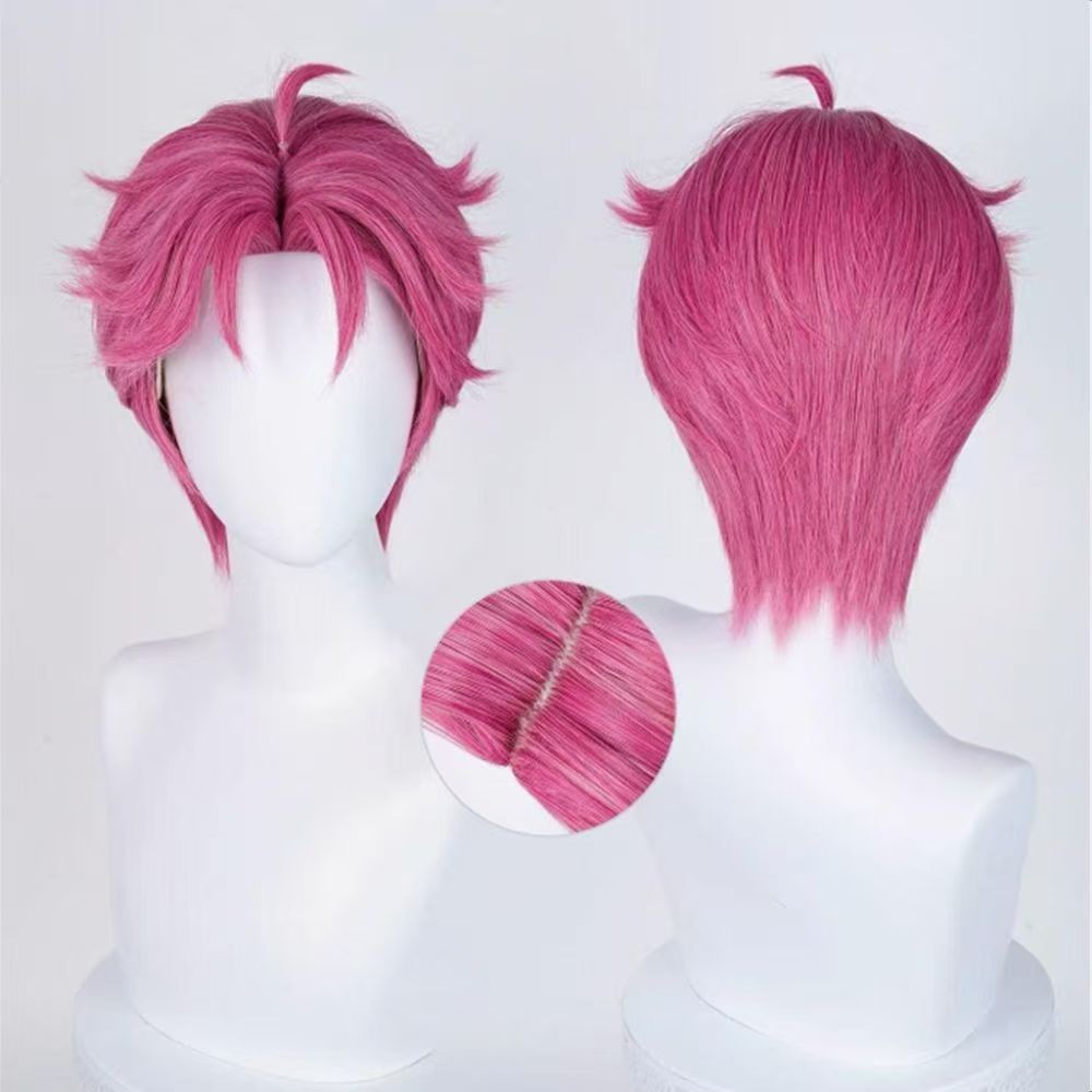 Halloween Synthetic Hair Wig Costume with Braided and Styles for Dress Up Party Short