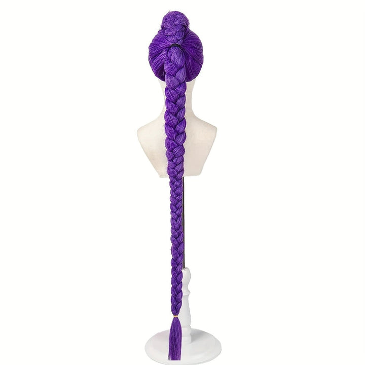 Halloween Synthetic Hair Wig Costume with Braided and Styles for Dress Up Party Short