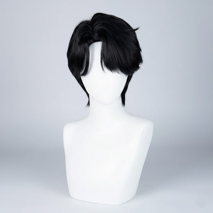 Halloween Synthetic Hair Wig Costume with Braided and Styles for Dress Up Party Short