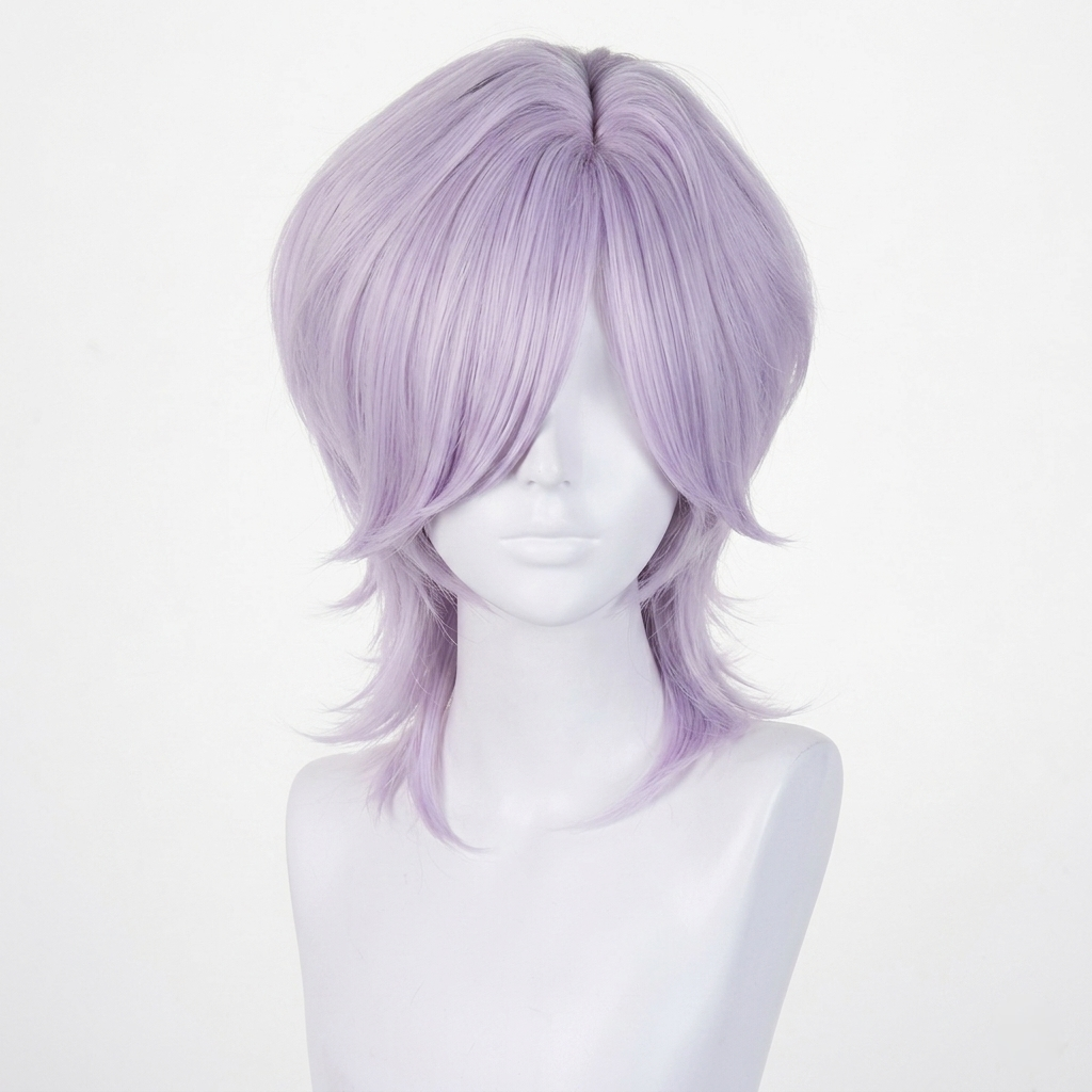 Halloween Synthetic Hair Wig Costume with Braided and Styles for Dress Up Party Short