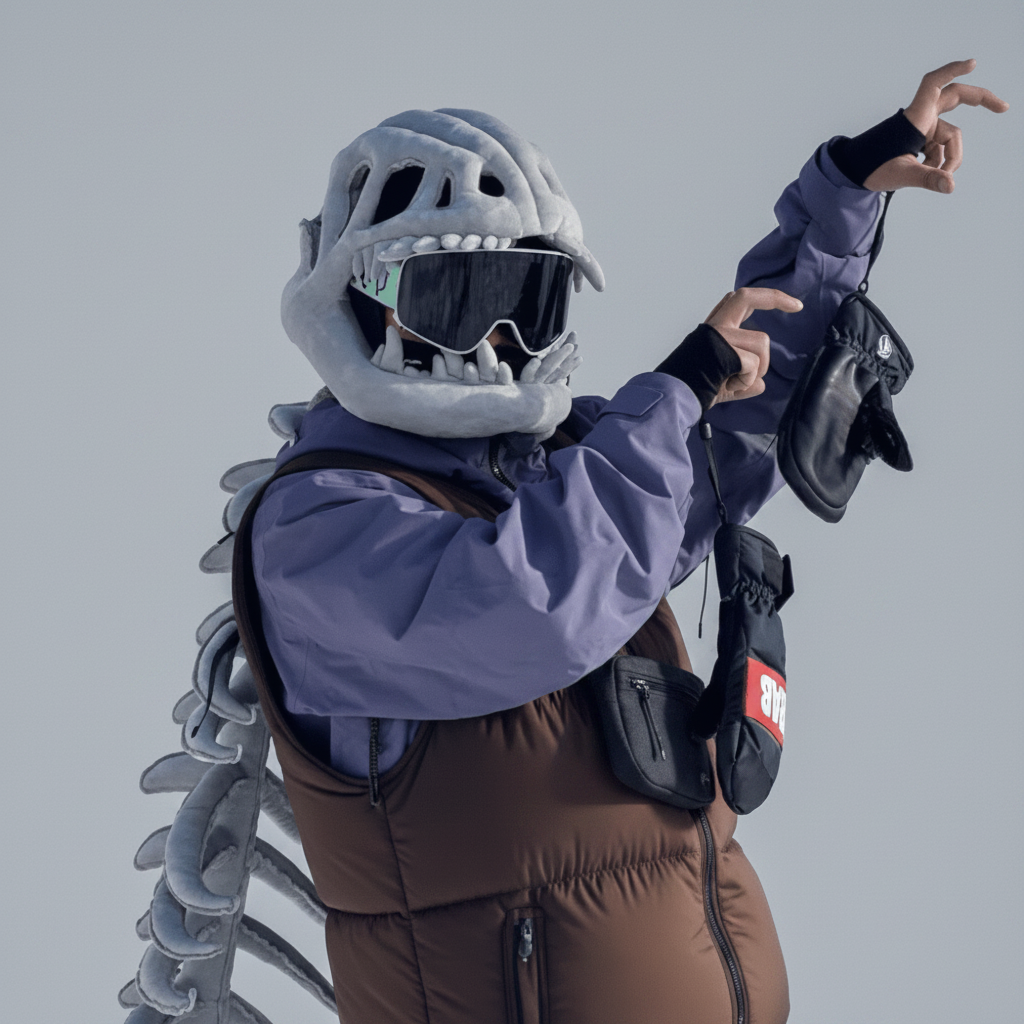 Halloween T Rex Dinosaur Skull Mask Costume and Inflatable Outfit