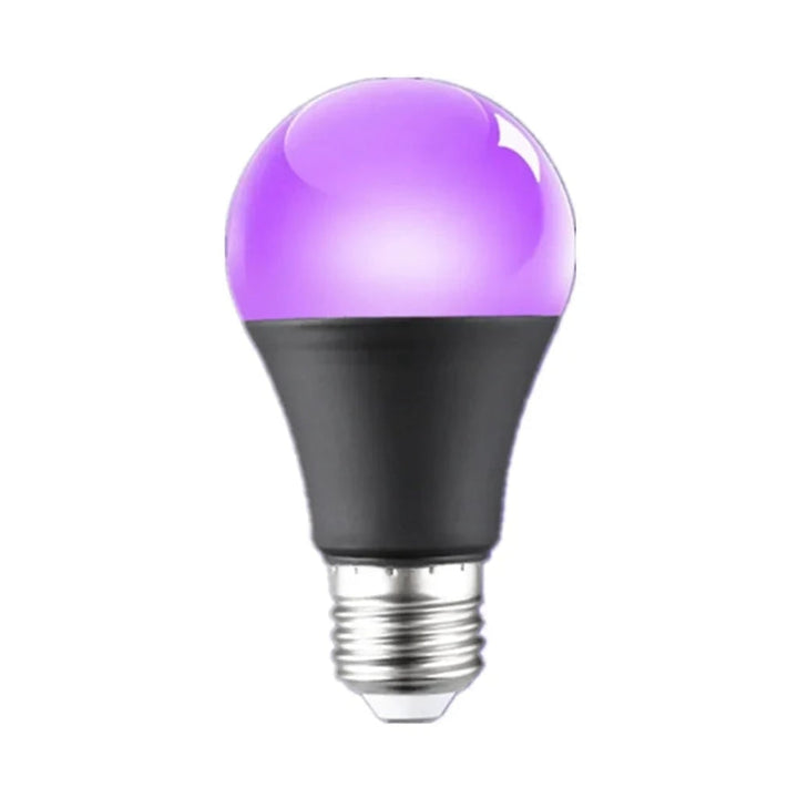 Halloween UV Blacklight Bulb LED A19 Screw Base for Party Decoration and Spooky Glow Effect