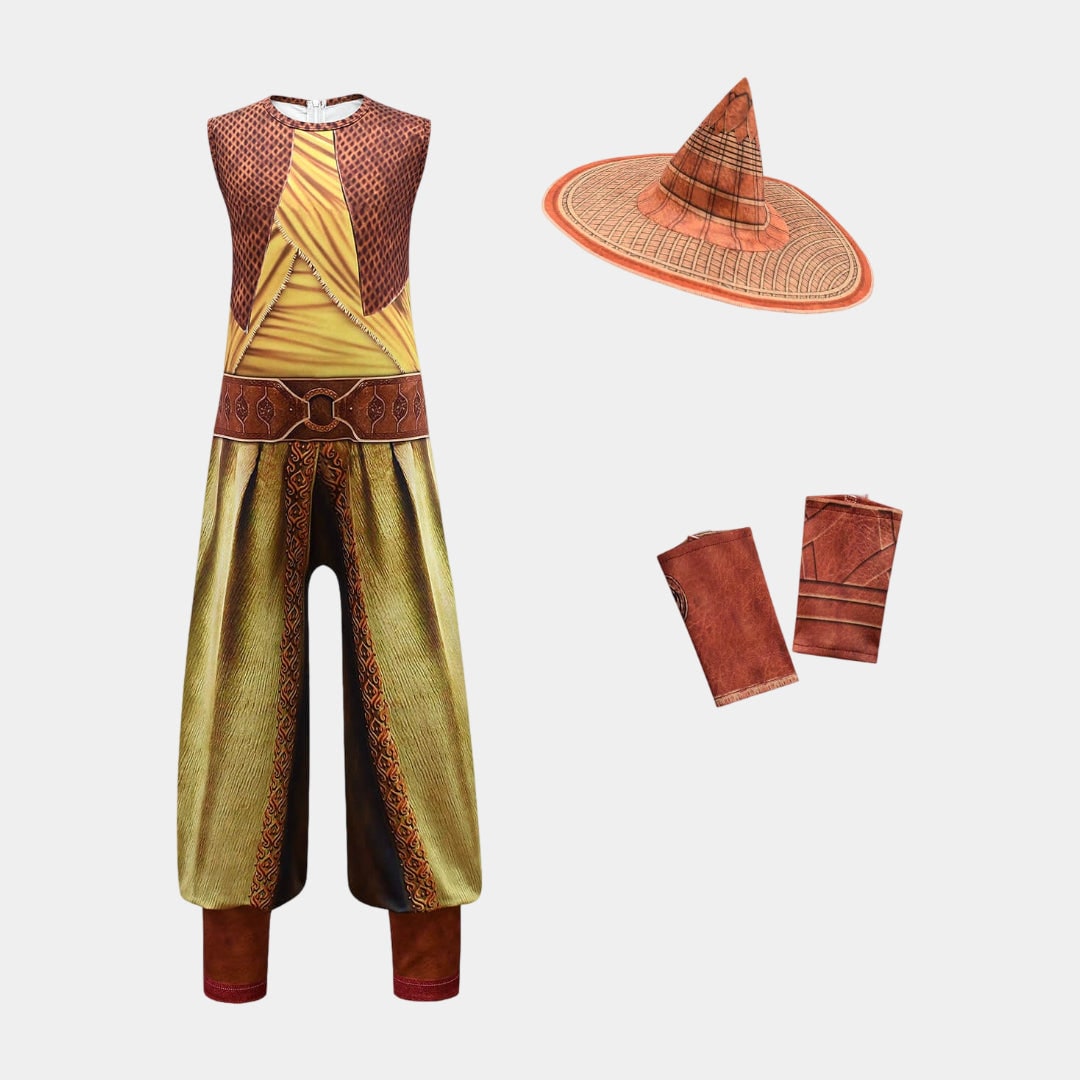 Halloween Warrior Princess Costume with Cape and for Party Dress-Up