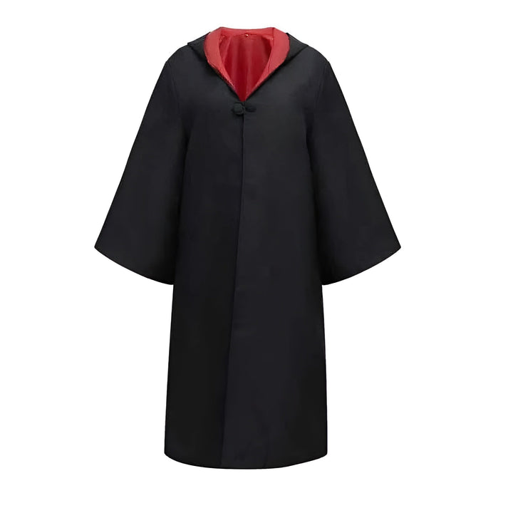 Halloween Wizard Costume Robe and Cloak with Hooded Design for Cosplay Party Outfit