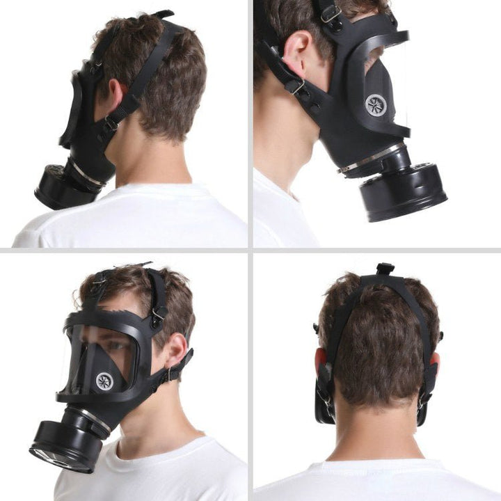NRBC Breathable Gas Mask Respirator Chemicals, Dust &amp; Spray Paint