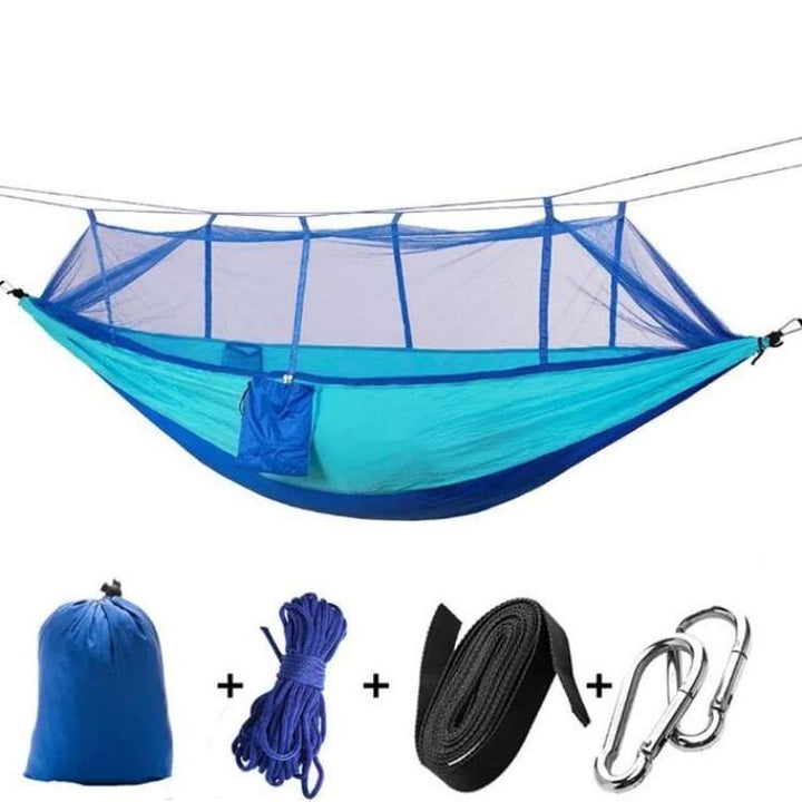Camping Hammock with Mosquito Net Portable Outdoor Backpacking Hammock