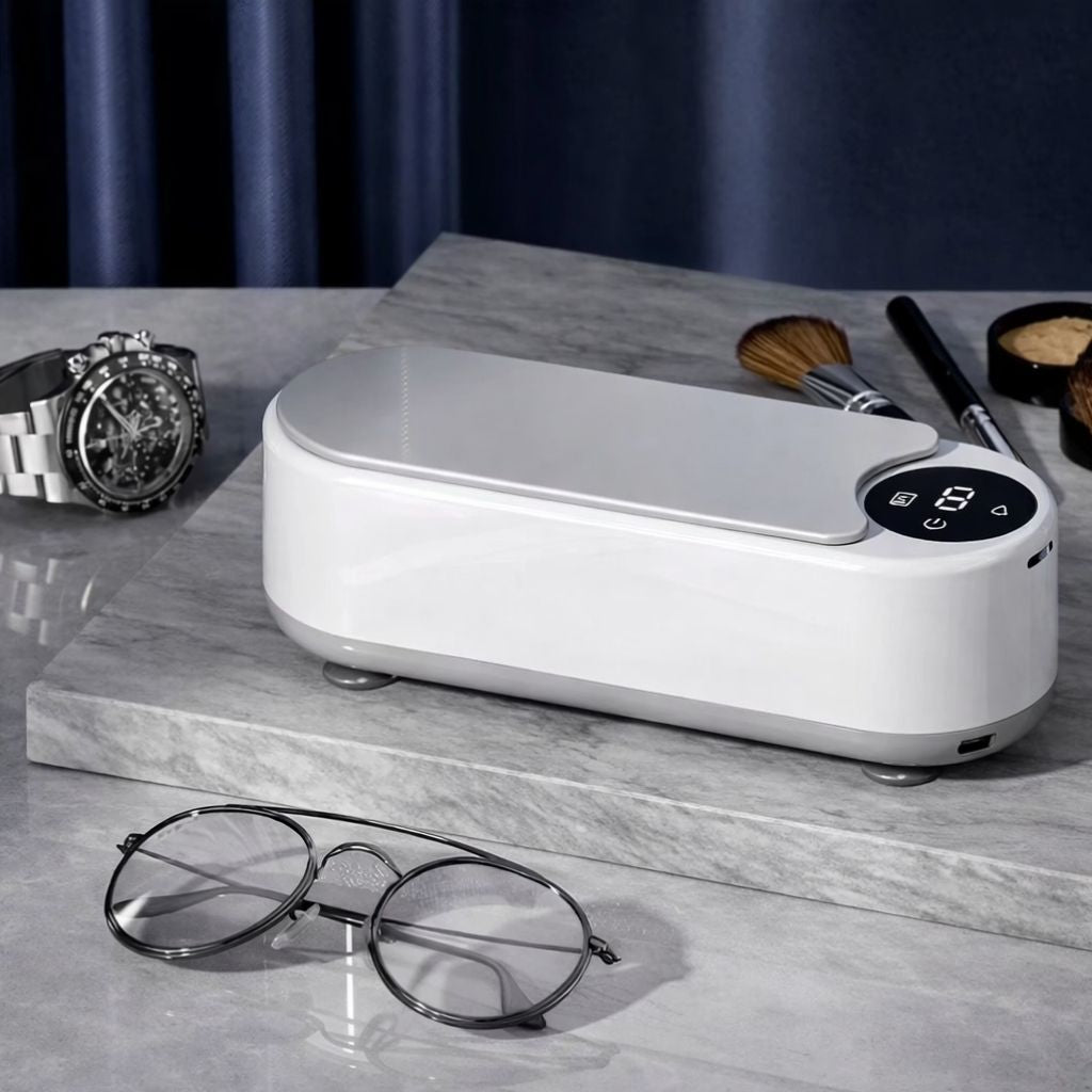 Ultrasonic Portable Glasses and Jewelry Cleaner for Eyeglasses Watches