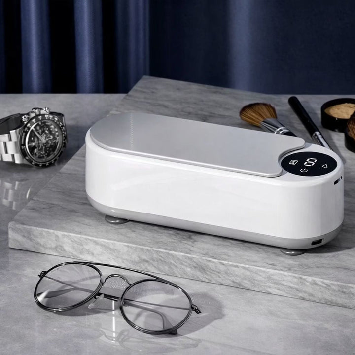 Ultrasonic Portable Glasses and Jewelry Cleaner for Eyeglasses Watches