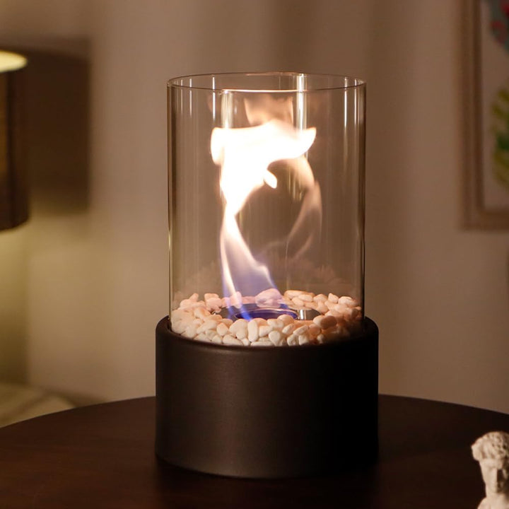 Tabletop Ethanol Fireplace Portable Indoor Smoke Free Flame Heater