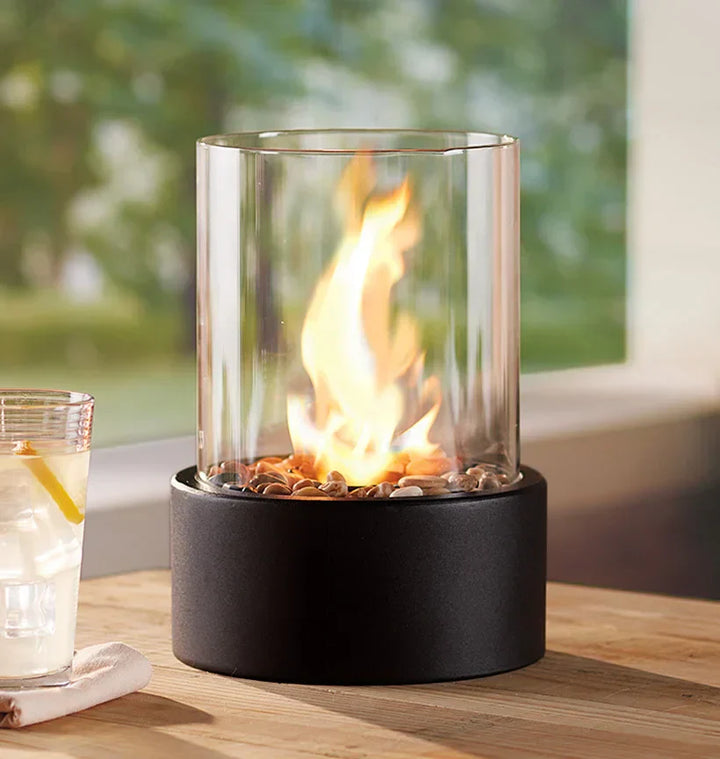 Tabletop Ethanol Fireplace Portable Indoor Smoke Free Flame Heater