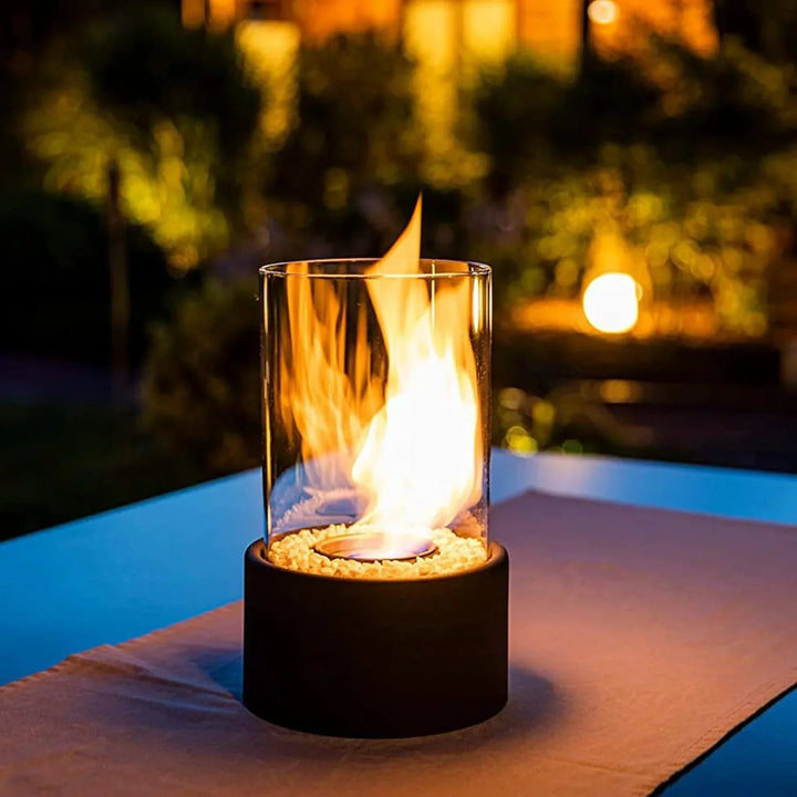 Tabletop Ethanol Fireplace Portable Indoor Smoke Free Flame Heater