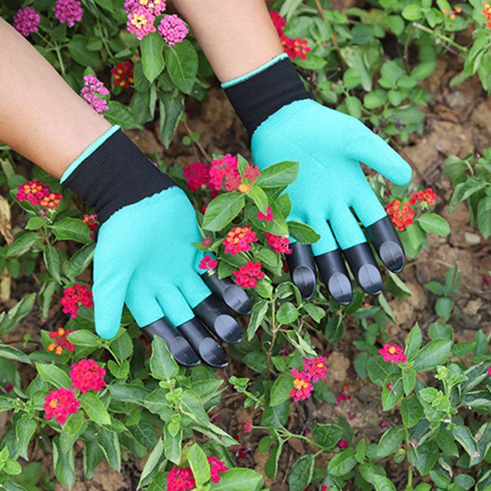 Gardening Gloves with Built-in Digging Claws Gloves for Outdoor Work