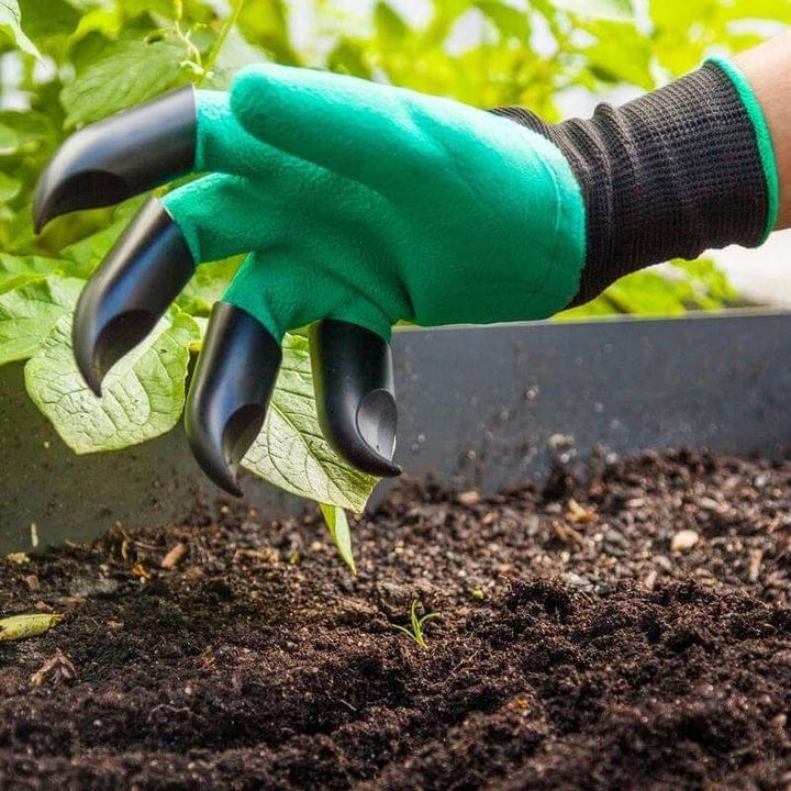 Gardening Gloves with Built-in Digging Claws Gloves for Outdoor Work