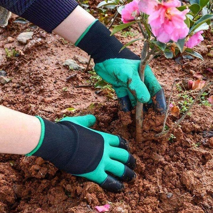 Gardening Gloves with Built-in Digging Claws Gloves for Outdoor Work
