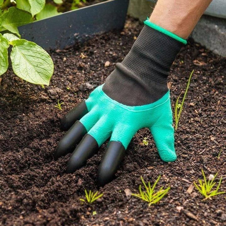 Gardening Gloves with Built-in Digging Claws Gloves for Outdoor Work