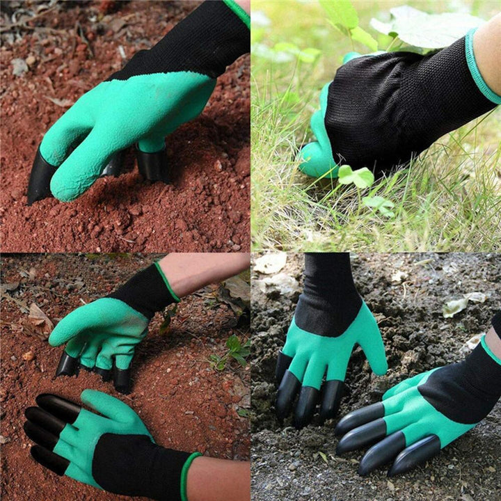 Gardening Gloves with Built-in Digging Claws Gloves for Outdoor Work