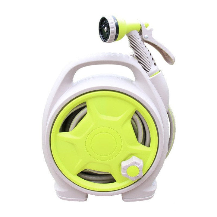 Retractable Garden Hose Reel with Lightweight Sprayer