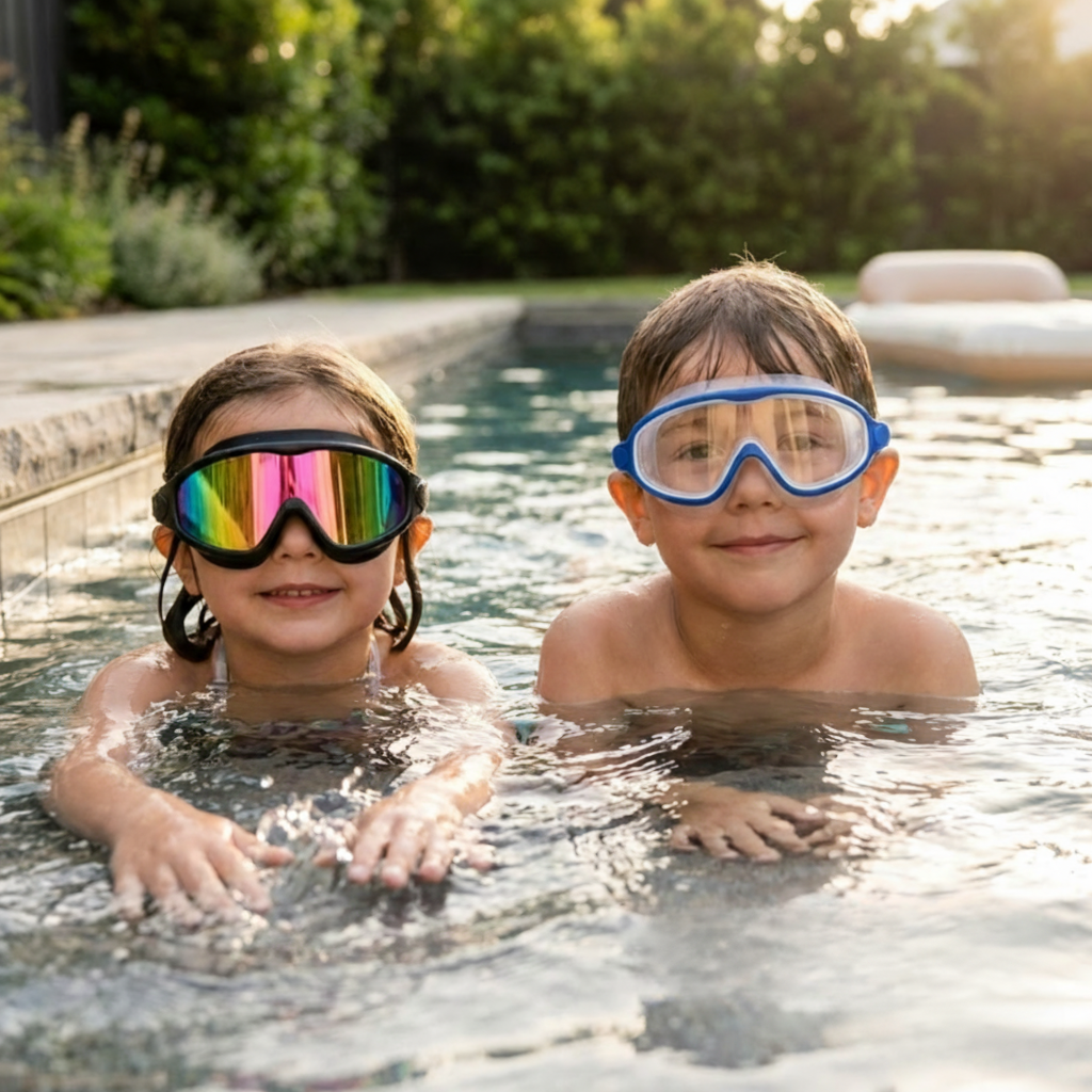 Kids Swim Goggles Anti-Fog UV Protection Swimming Goggles