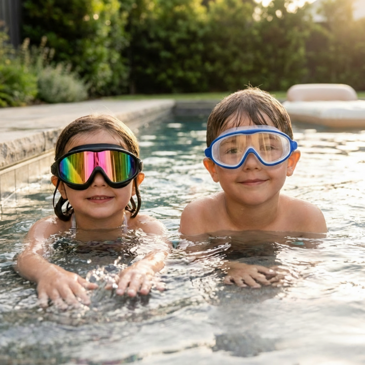 Kids Swim Goggles Anti-Fog UV Protection Swimming Goggles