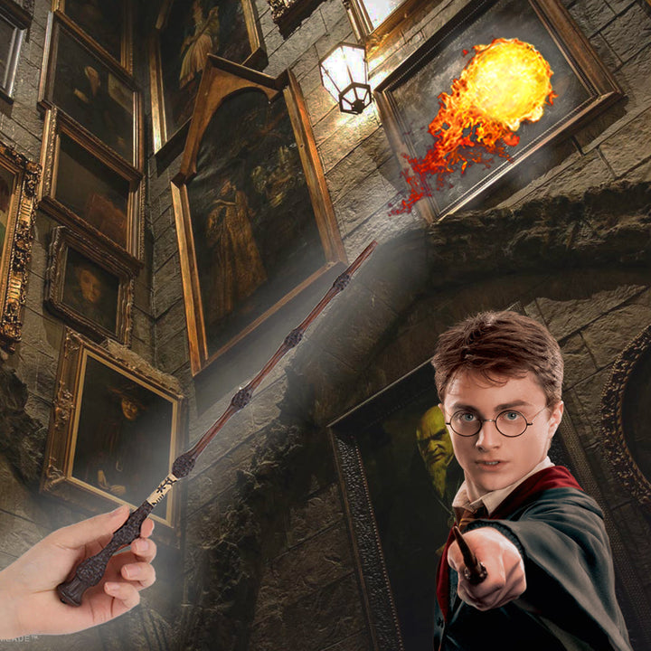 Magic Wand Prop with Fireball Effect for Party and Performance Use